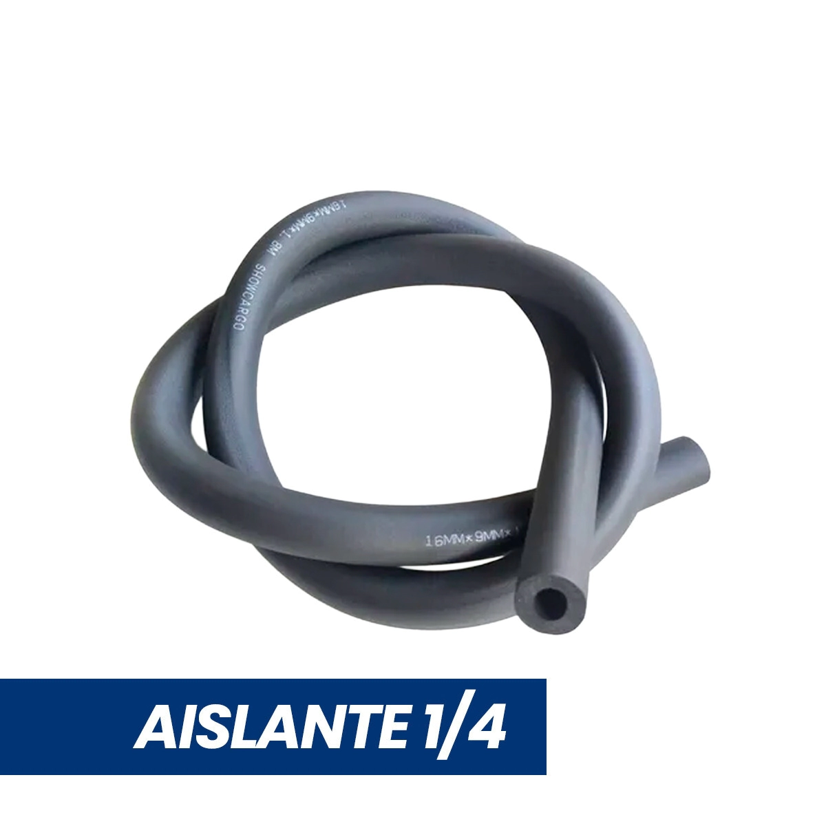 AISLANTE NEGRO 1/4