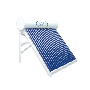 TERMOTANQUE SOLAR 250 LTS NACIONAL - ACERO GALVANIZADO - FAME SA - - INCLUYE: TANQUE + 25 TUBOS DE V