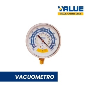 VACUOMETRO PARA BOMBA DE VACIO - VALUE 1/8 - V-VG760