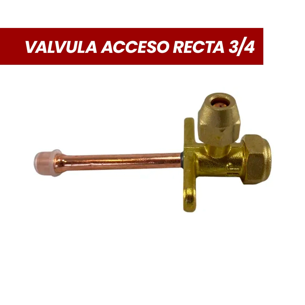 VALVULA ACCESO A.A. SPLIT DE 3/4 - ROBINETE