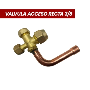 VALVULA ACCESO A.A. SPLIT DE 3/8``