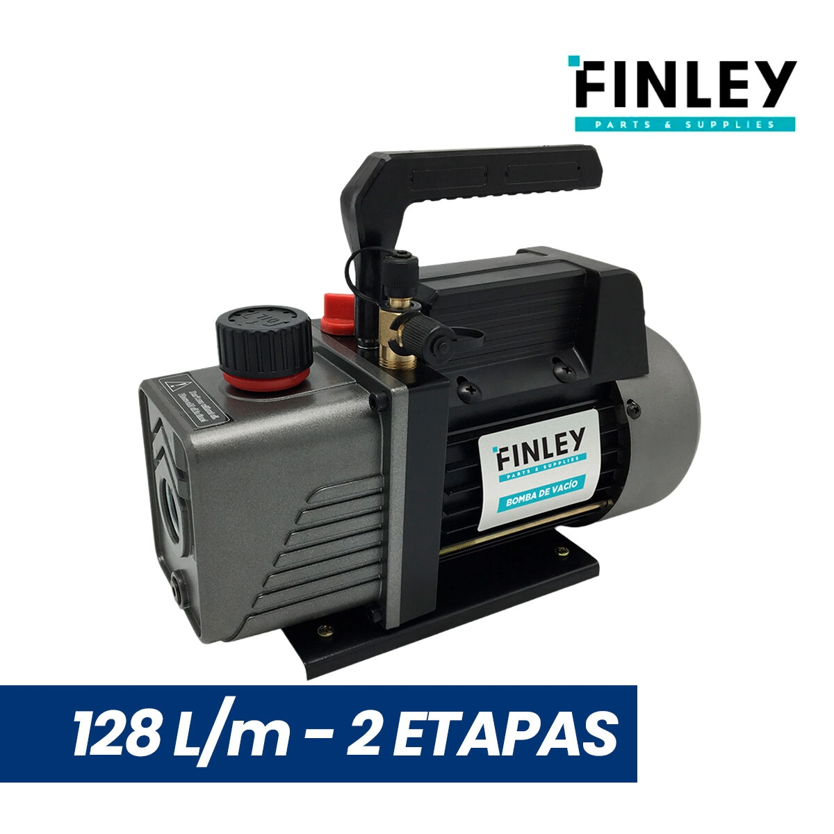 BOMBA DE VACIO FINLEY 128LTS/M 2 ETAPAS - 1/2 HP