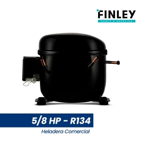 MOTOCOMP. COM. FINLEY - 5/8 HP 1520W - R134A - M/HBP - 220V - MOTOR HELADERA COMERCIAL (REEMP. AKM19