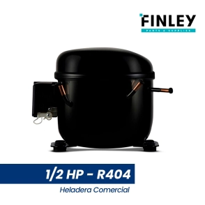 MOTOCOMP. COM. FINLEY - 1/2 HP 1890W - R404A - M/HBP - 220V - MOTOR HELADERA COMERCIAL (REEMP. AE446