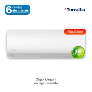AA SPLIT CARRIER MIDEA BLANC 5822FR 6820W FRIO CALOR R32 - MSNFC-22H-GN81F