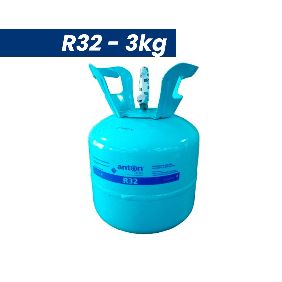 GASES REFRIGERANTES R32 ANTON - ENVASE 3 KGS