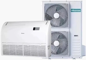 AA PISO TECHO HISENSE 6 TR 18000FR FRIO CALOR 380V - R410 - AUV-72HR6SPC1