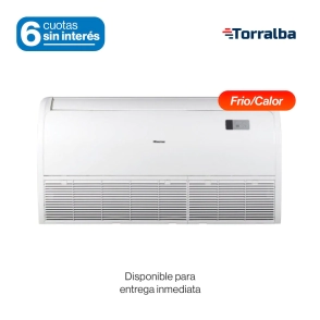 AA PISO TECHO HISENSE 6 TR 18000FR FRIO CALOR 380V - R410 - AUV-72HR6SPC1