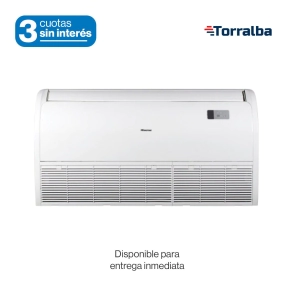 AA PISO TECHO HISENSE 6 TR 18000FR FRIO CALOR 380V - R410 - AUV-72HR6SPC1