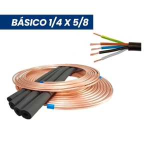 PROMO 6: KIT INSTALACION 1/4 + 5/8 BASICA