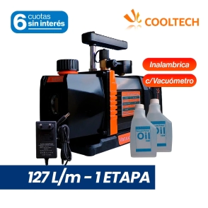 BOMBA DE VACIO COOLTECH/ITALTEC 128LTS/M 2 ETAPAS - 1/2 HP