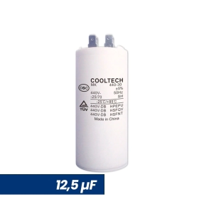 CAPACITOR DE MARCHA 12.5 MF CILINDRICO