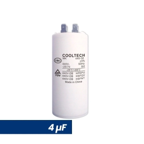 CAPACITOR DE MARCHA 4 MF CILINDRICO