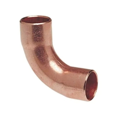 CODO COBRE 90&ordm; 1/4 LARGO