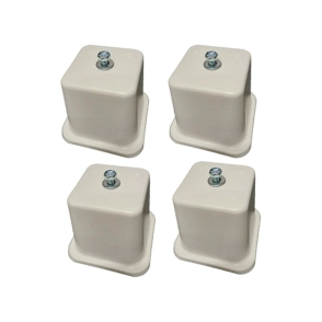 KIT TACO SOPORTE PARA CONDENSADORES  X 4 CON GOMA