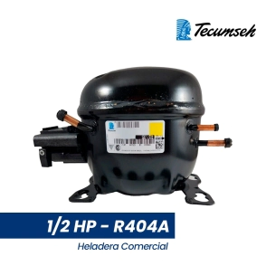 MOTOCOMP. COM. TECUMSEH 1/2 HP R404A - AE4460Z - MOTOR HELADERA COMERCIAL