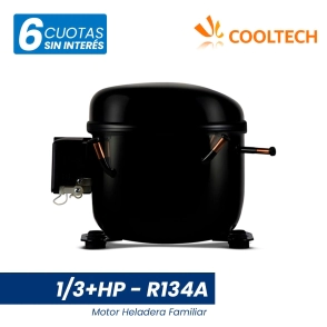 MOTOCOMP. FAM. COOLTECH 1/3+ HP - R134A - LBP - 220V - MOTOR HELADERA FAMILIAR