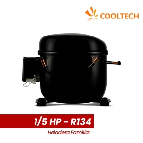 MOTOCOMP. FAM. COOLTECH 1/5 HP - R134A - LBP - 220V - MOTOR HELADERA FAMILIAR