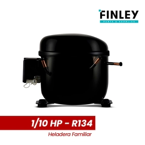MOTOCOMP. FAM. FINLEY - 1/10 HP - R134A - LBP - 220V - MOTOR HELADERA FAMILIAR