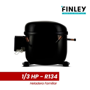 MOTOCOMP. FAM. FINLEY - 1/3 HP - R134A - LBP - 220V - MOTOR HELADERA FAMILIAR
