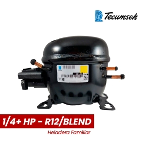 MOTOCOMP. FAM. TECUMSEH 1/4+ HP R12/BLEND - AE1390A - MOTOR HELADERA FAMILIAR